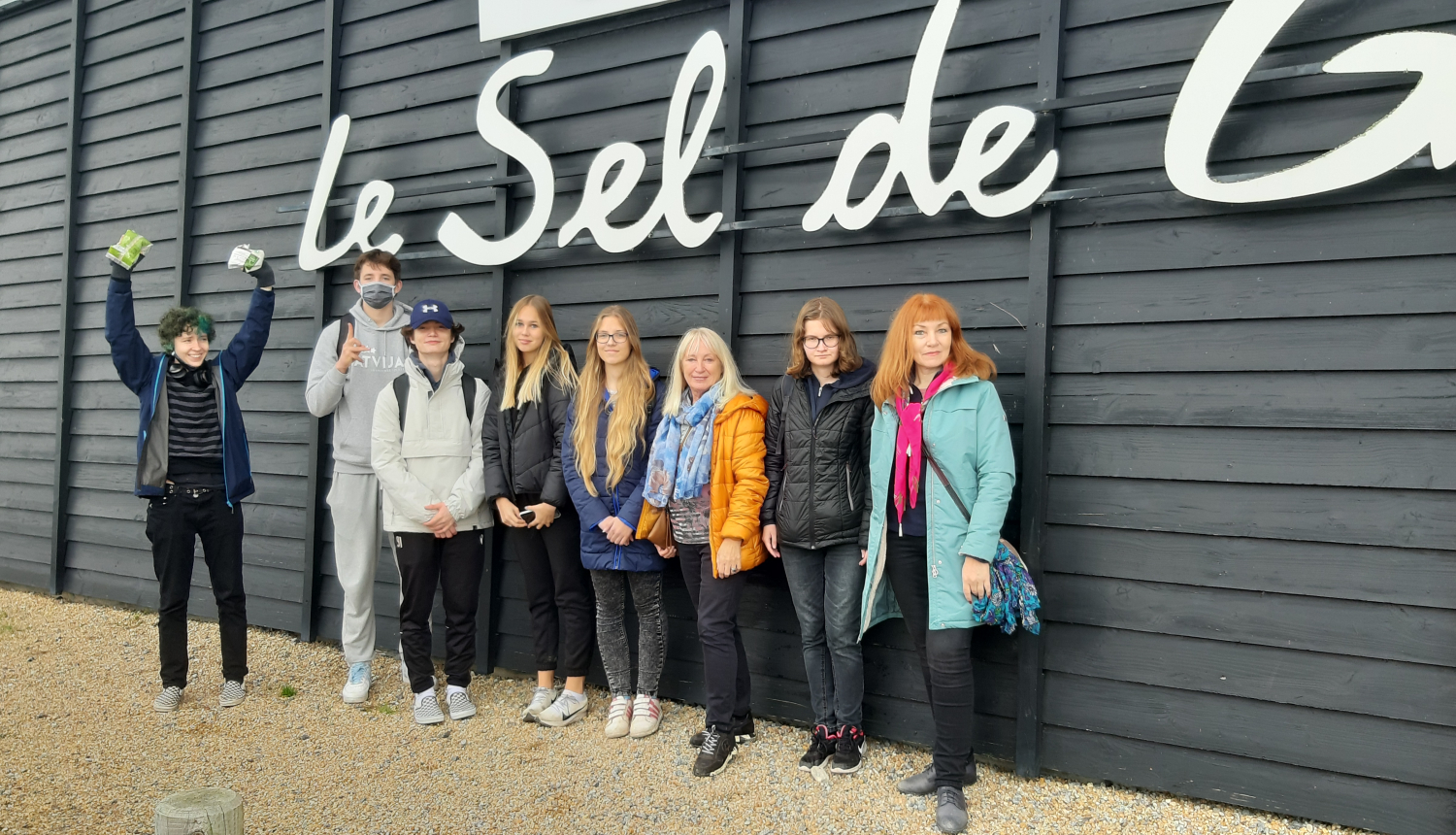 Ogres Valsts ģimnāzija Francijā projekta ietvaros