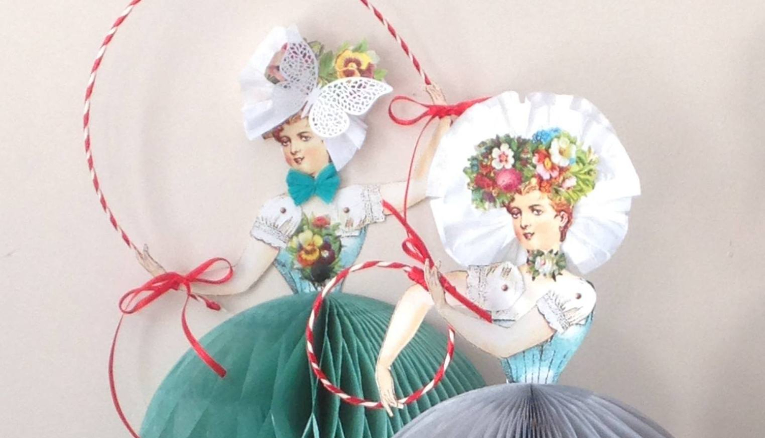 Ināras Liepas lekcija un papīra leļļu meistarklase