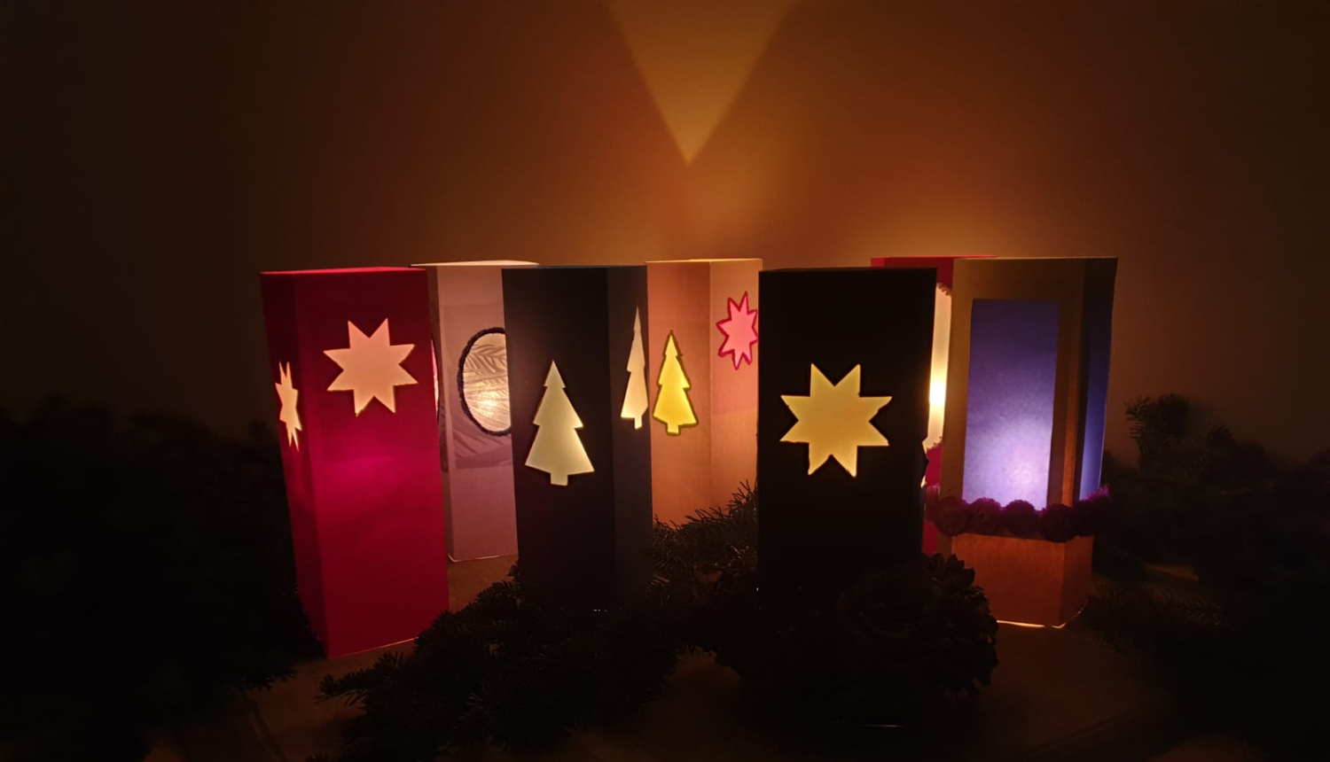 Ziemassvētku lukturu darbnīca Ogres muzejā