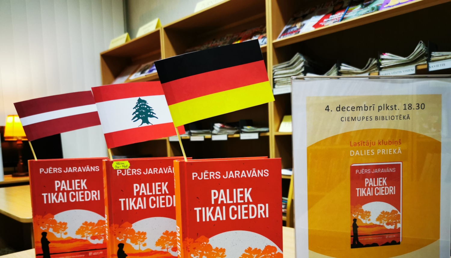 Pjēra Jaravāna grāmatu “Paliek tikai ciedri”