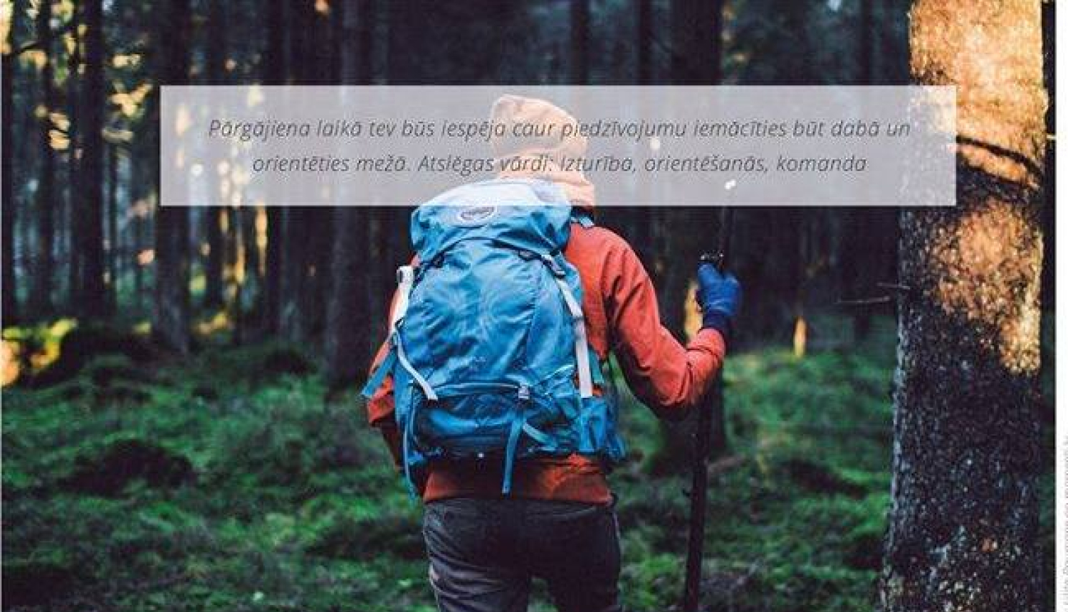 Pārgājiens jauniešiem “Ej vesels”