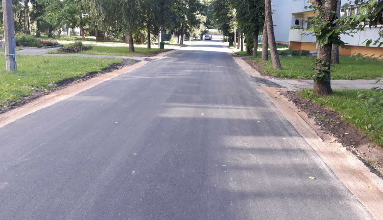 Parka ielā tika veikti remontdarbi, nevis ielas pārbūve