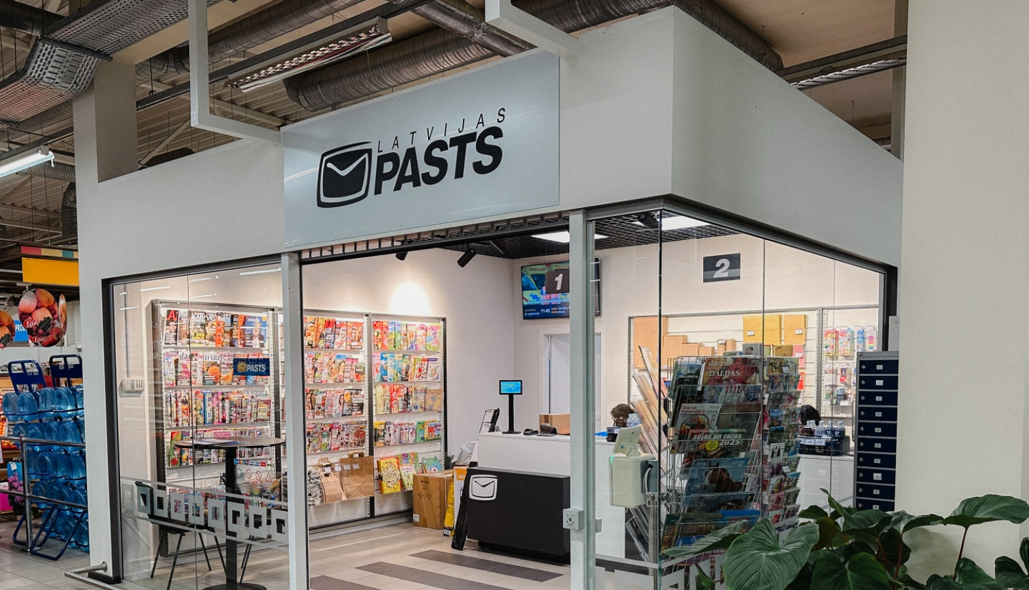 Latvijas Pasta filiāle tirdzniecības centrā "Ogres Prestižs"