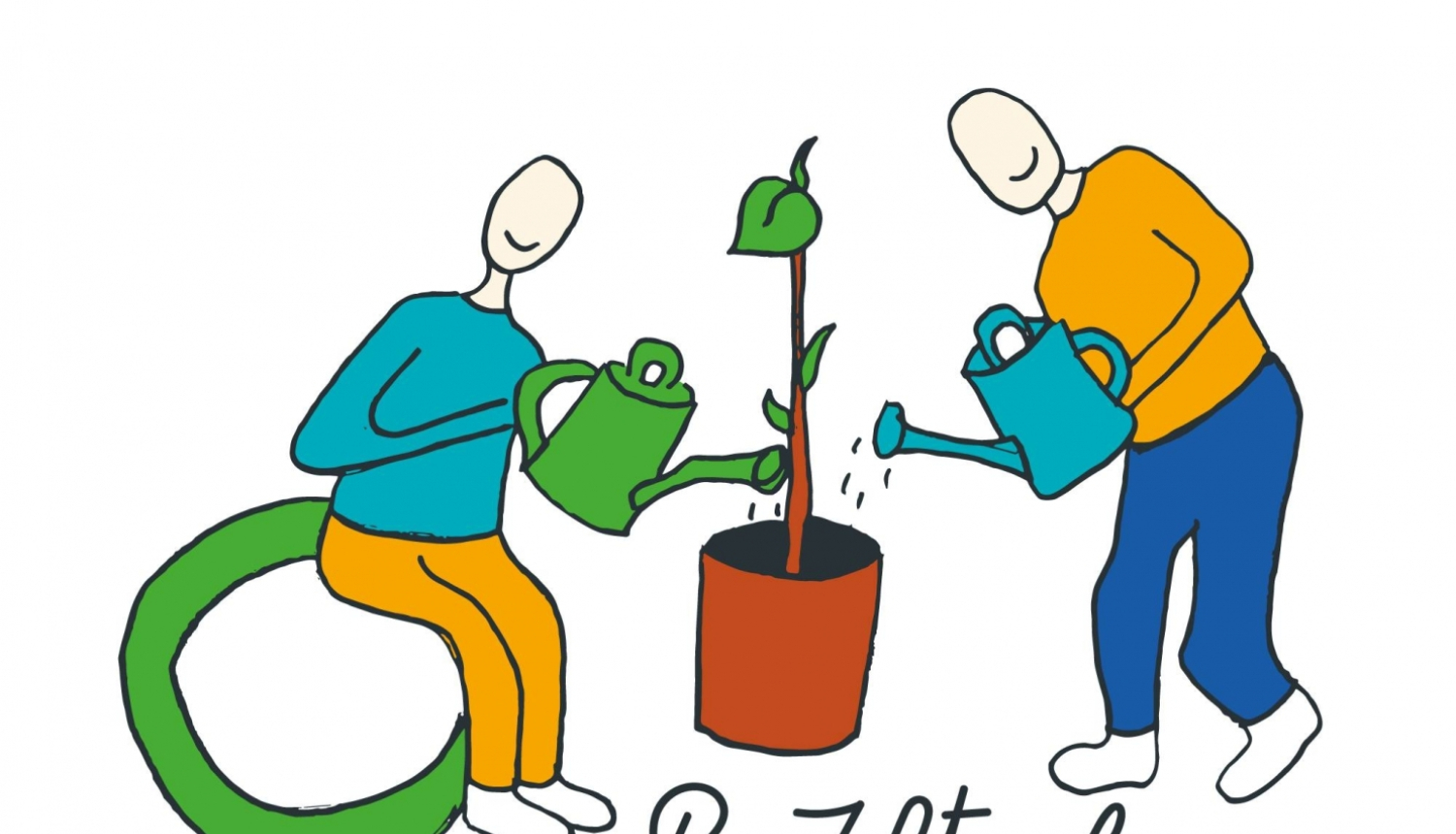 Kafejnīcas PIE ZELTA LIEPAS logo