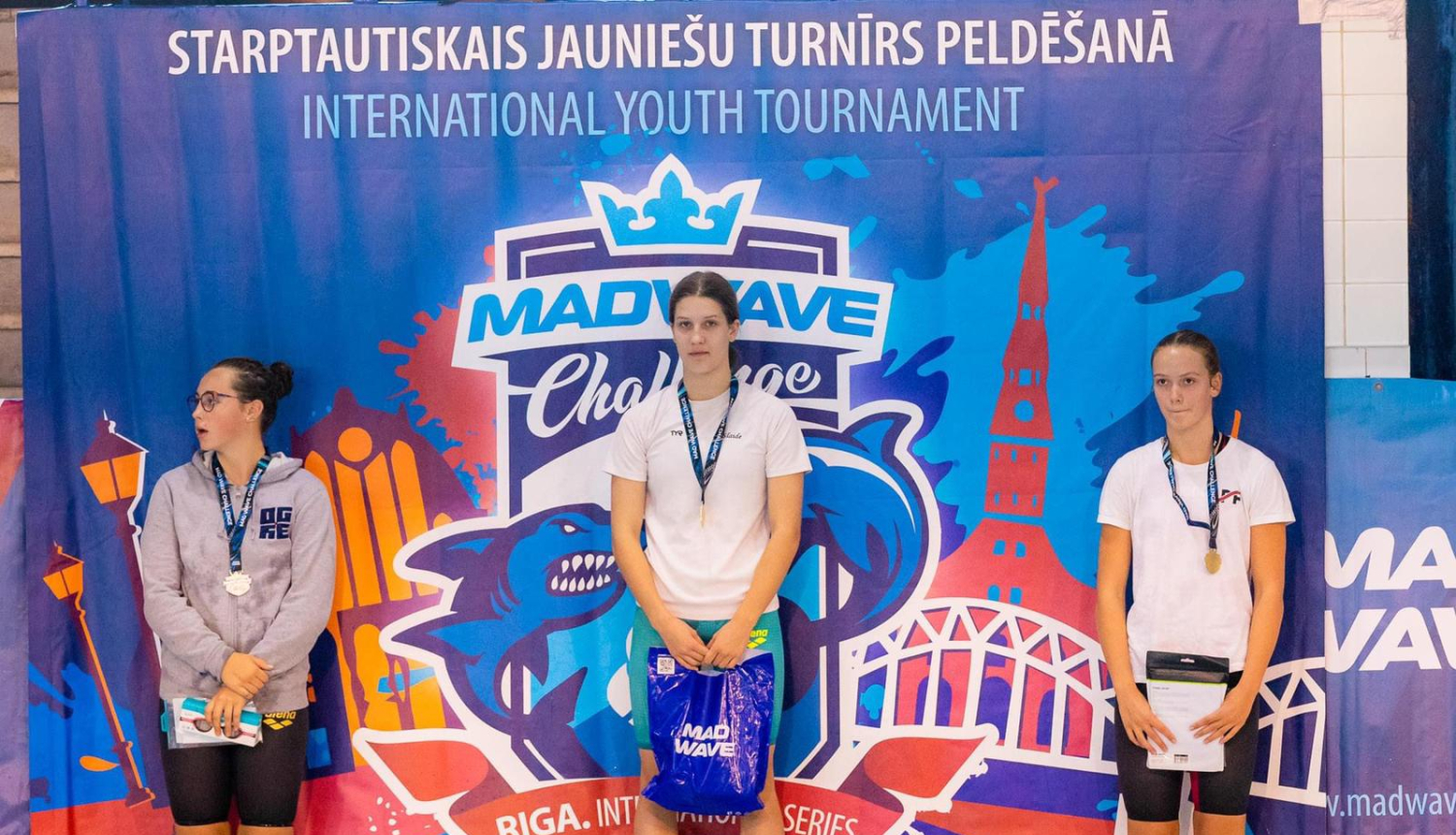 Peldēšanas klubam “Ogre” augsti sasniegumi starptautiskā turnīrā