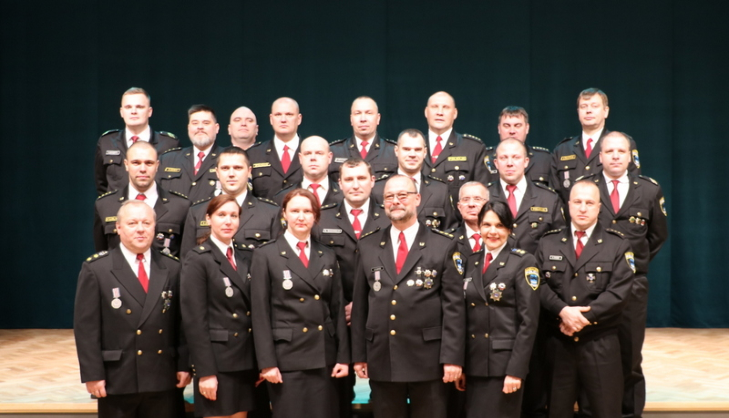 Godina Ogres novada pašvaldības policijas darbiniekus