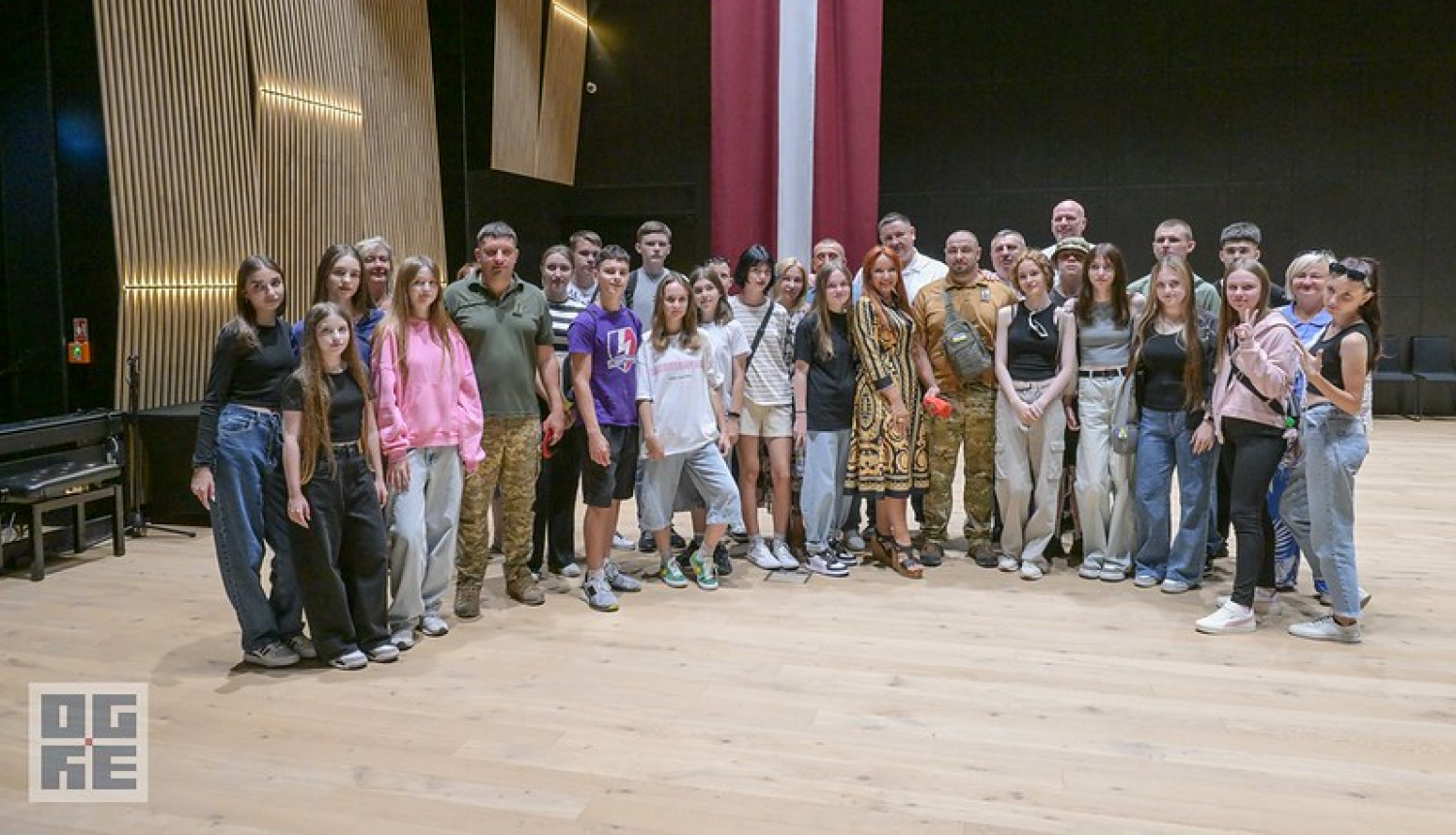 Popasnas reģiona jaunieši ciemojas Ogrē pilsētas svētku nedēļā