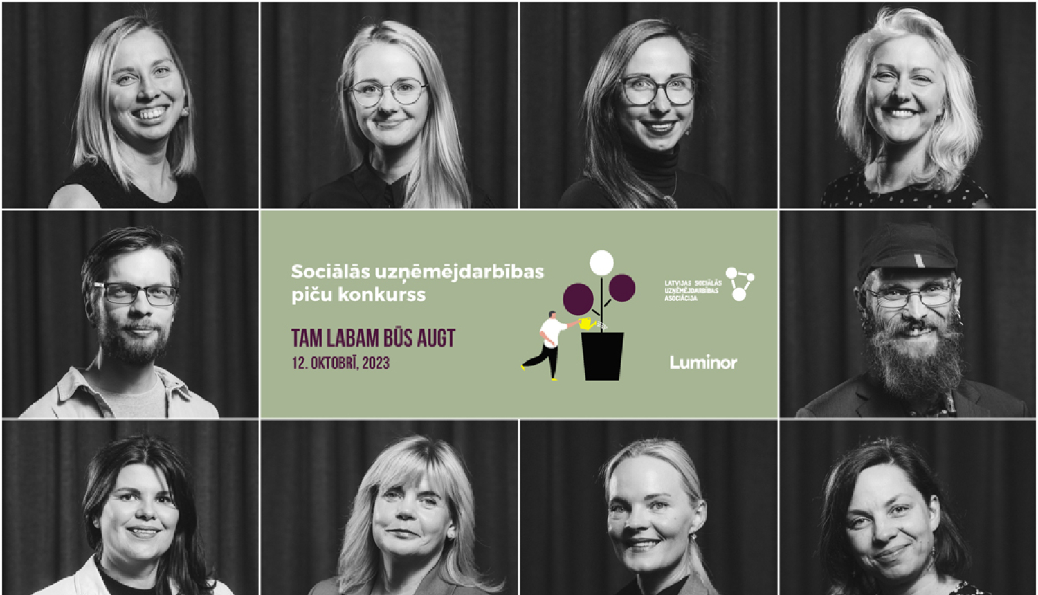 Konkursa “Tam labam būs augt” finālisti 2023