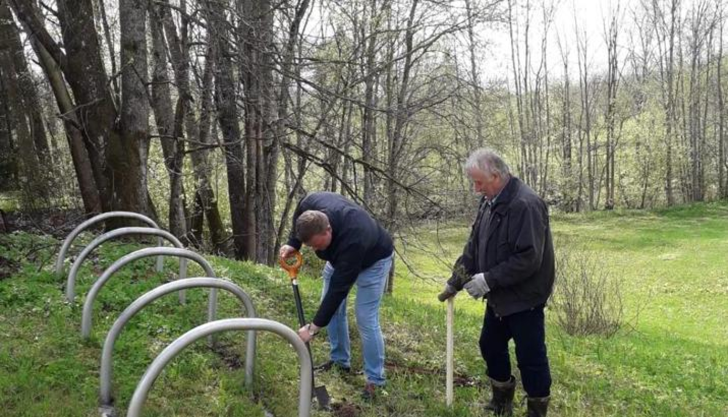 Priedītes iestādītas arī novada pagastos