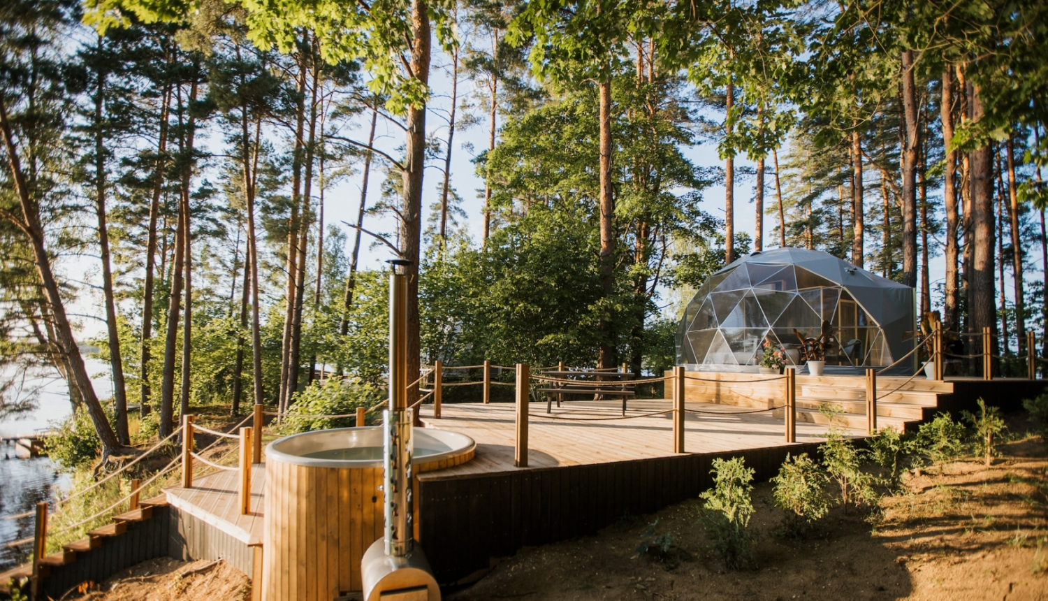 10% atlaide nakšņošanai Priedes glemping