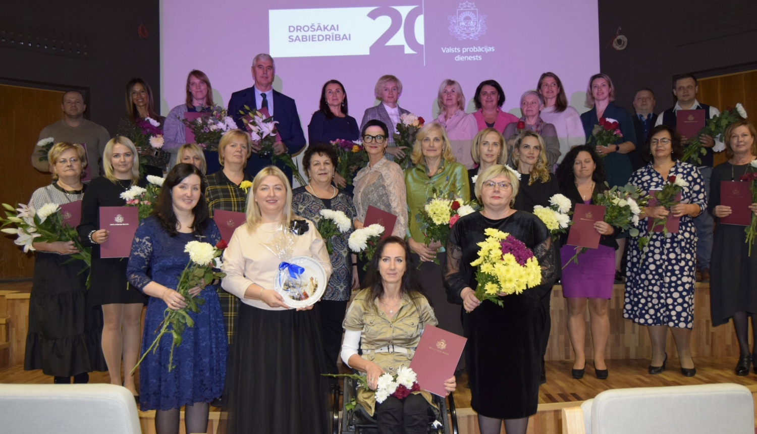 Valsts probācijas dienesta apbalvošanas pasākums 10.2023.