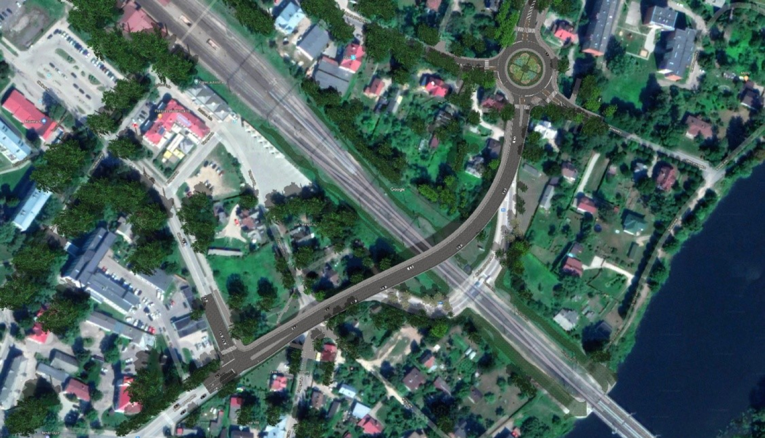 Sākusies publiskā apspriešana par pārvadu pār dzelzceļu Kalna prospektā, Ogrē