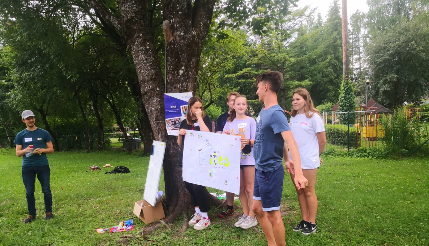 Projekta "Pumpurs" nodarbības Jaunogres vidusskolā