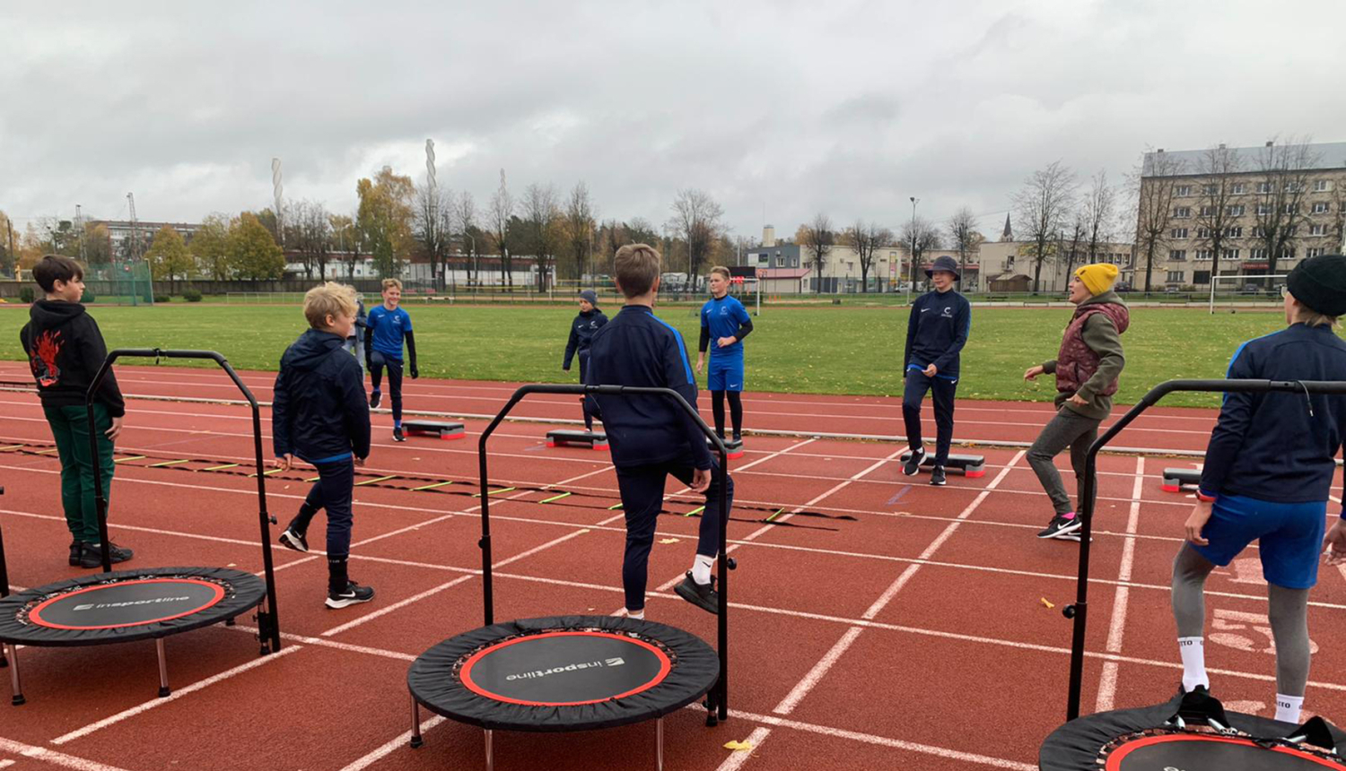 Projekta "Ar sirdi sportā II" nodarbības