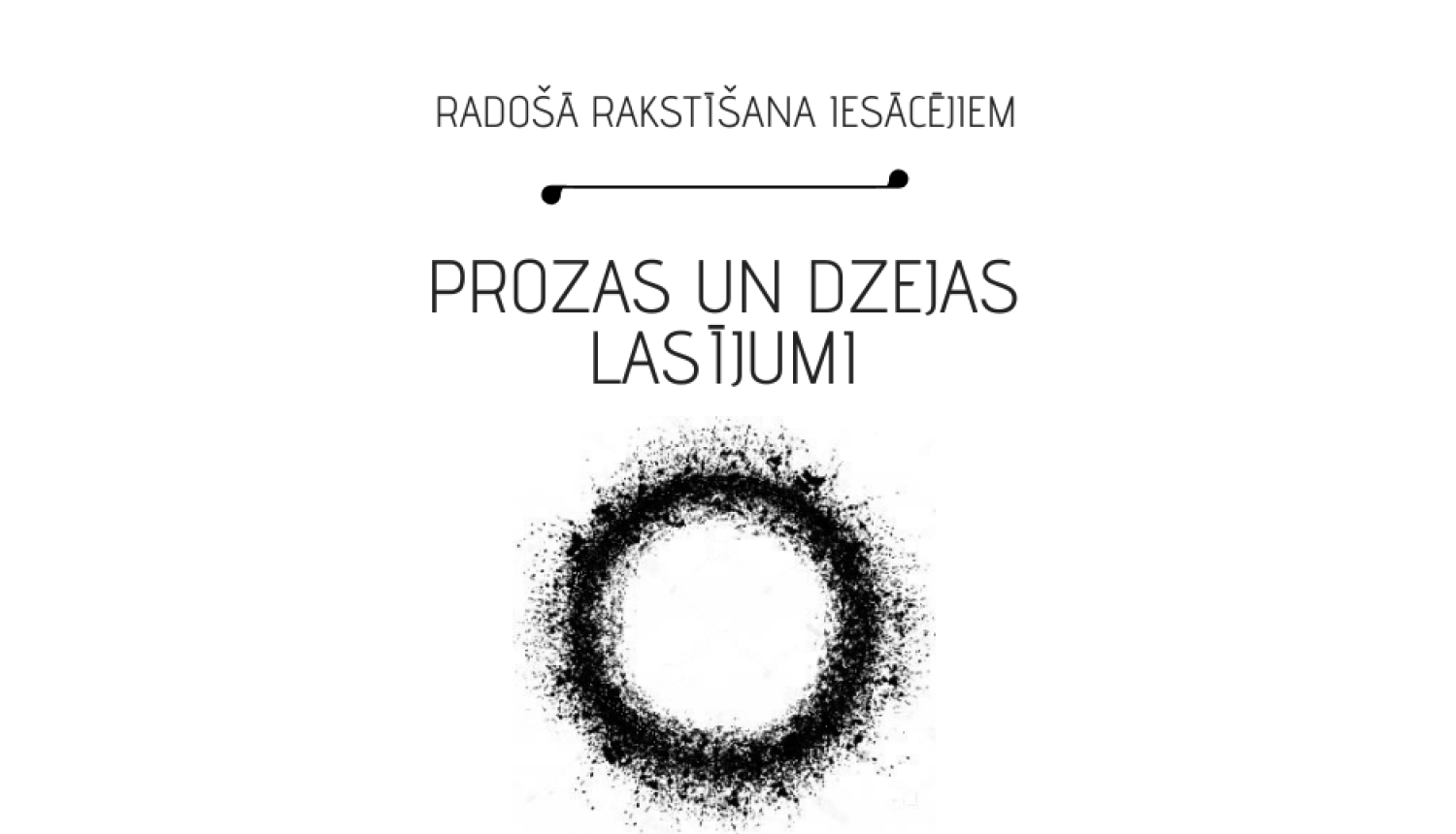 Prozas un dzejas lasījumi Ogrē