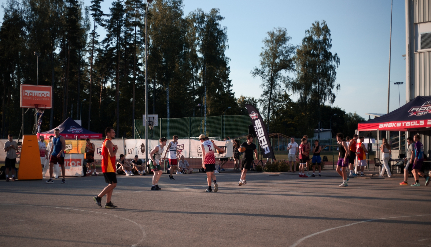 3x3 basketbola sacensības RAGS