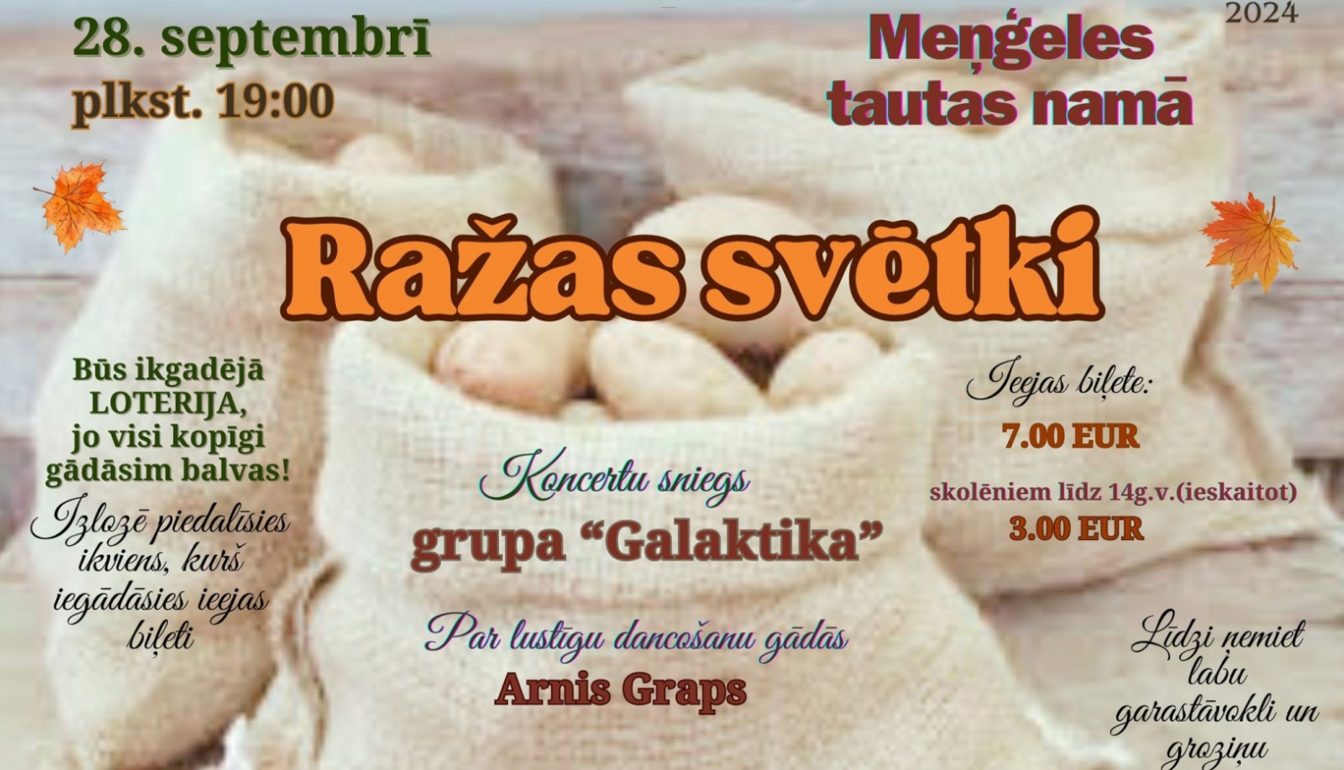 Ražas svētki Meņģelē 28.09.2024.