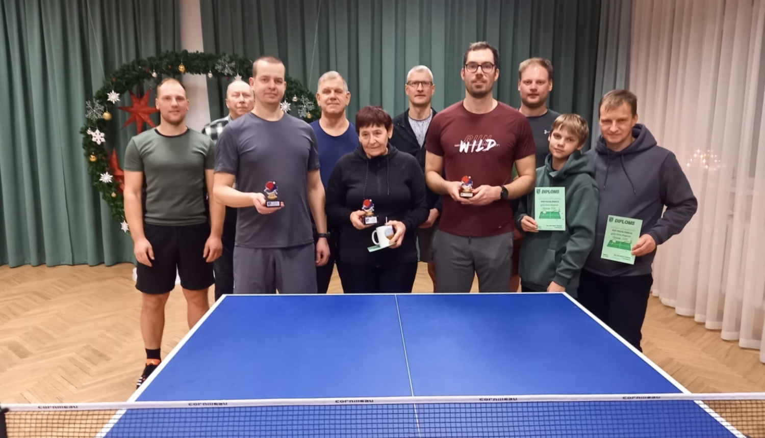 Galda tenisa turnīra "Rembate 2024" dalībnieki