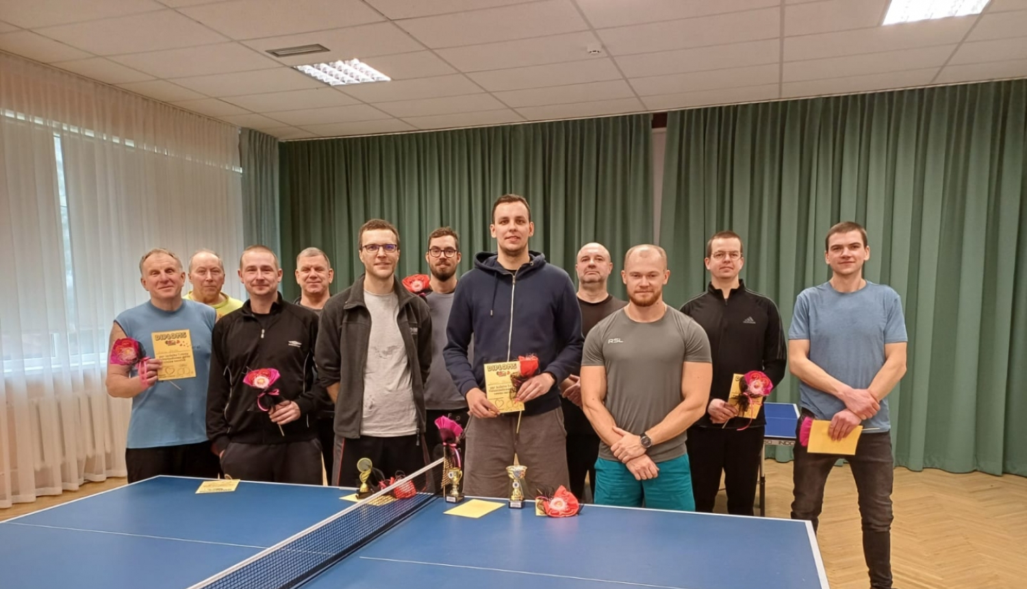 Galda tenisa Rembatē dalībnieki 14.02.2024.