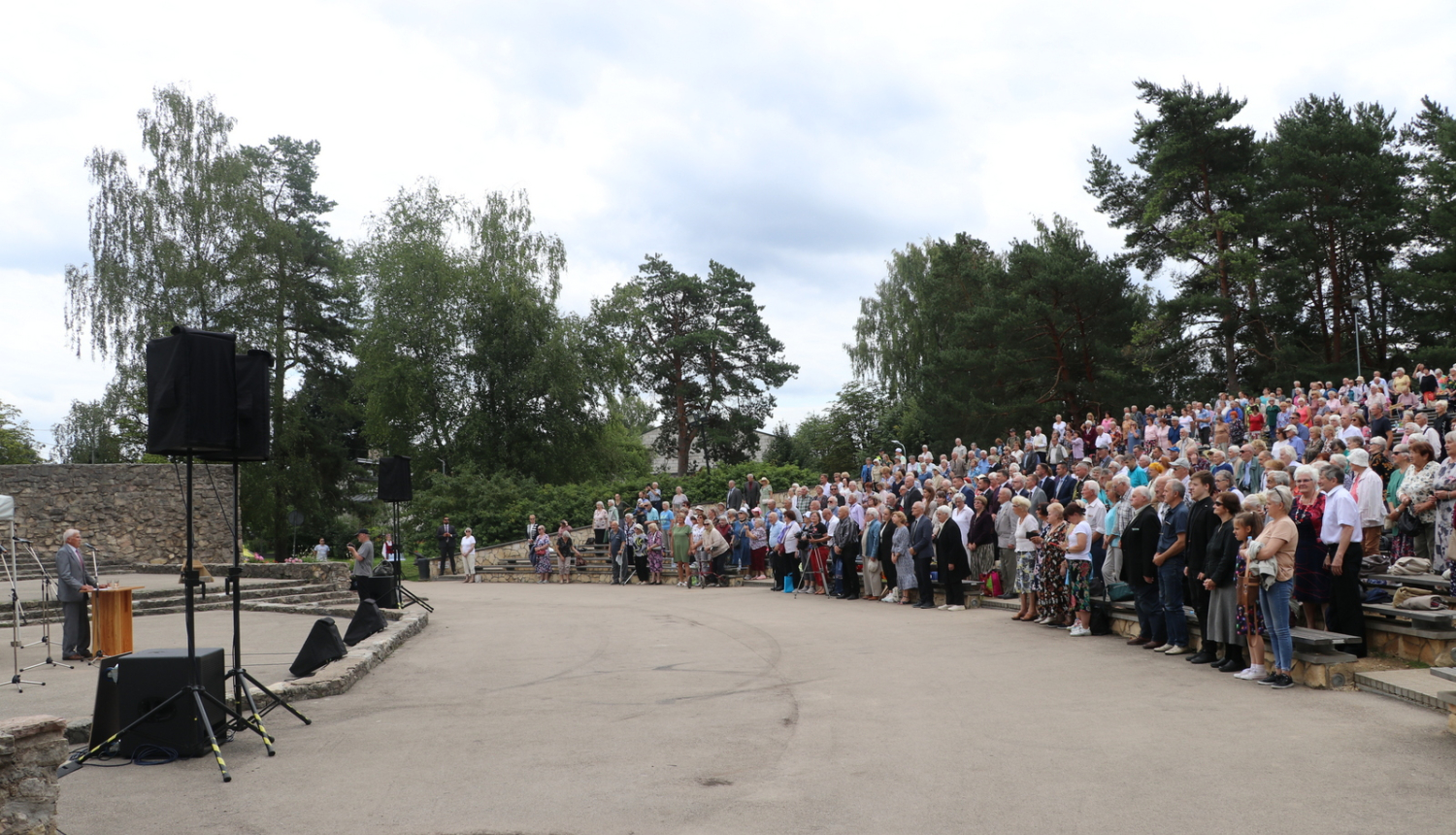 Ikšķilē aizvadīts 24. Latvijas Politiski represēto personu salidojums