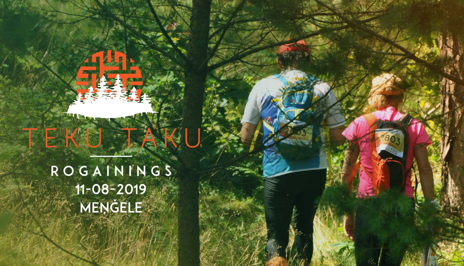 Teku Taku rogainings 11.augustā noritēs Meņģeles apkaimē