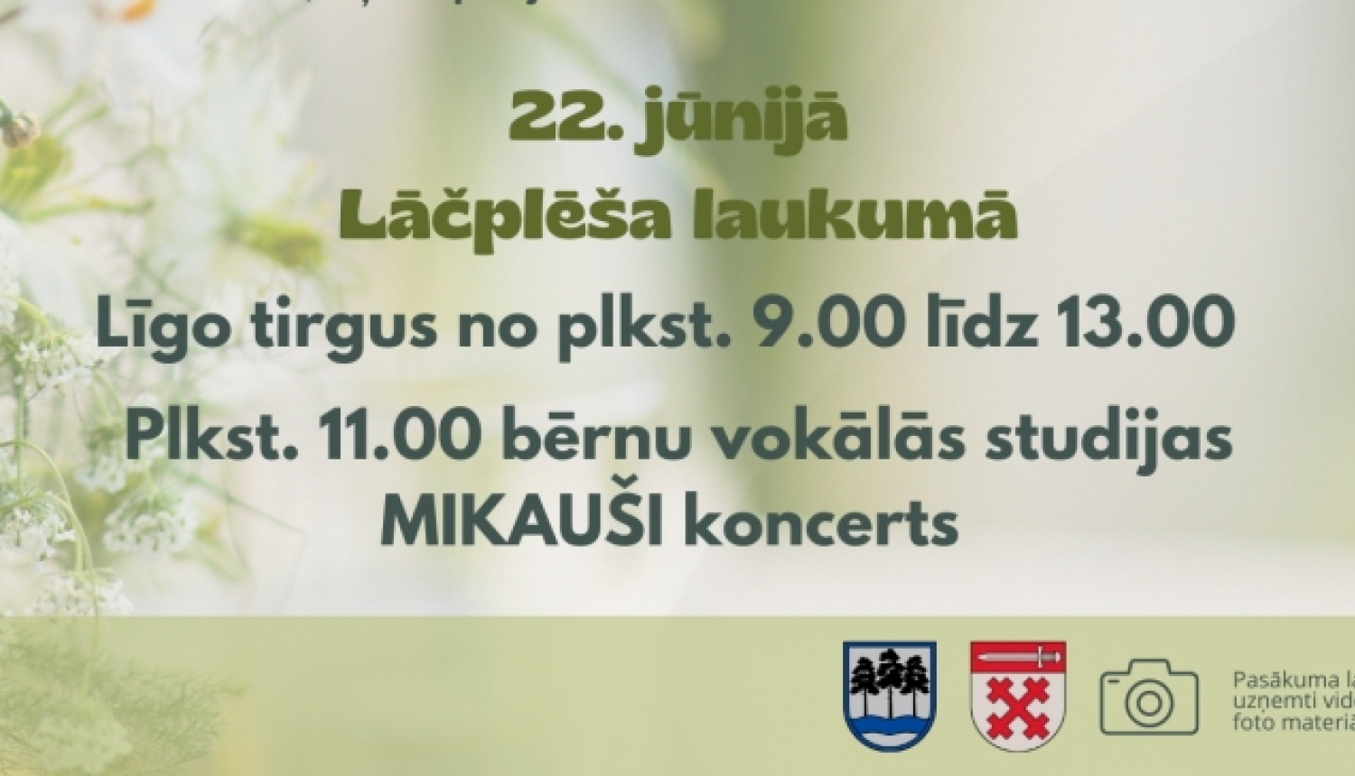 Saulgriežu sagaidīšanas pasākumi Lielvārdē 06.2024.