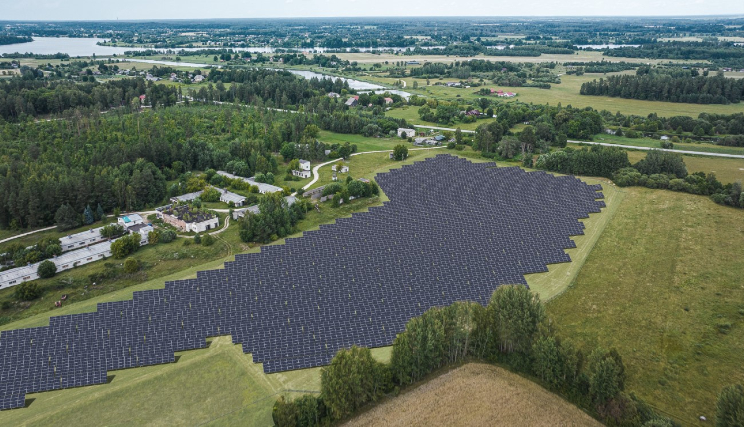 SES vizualizācija Tomes pagastā