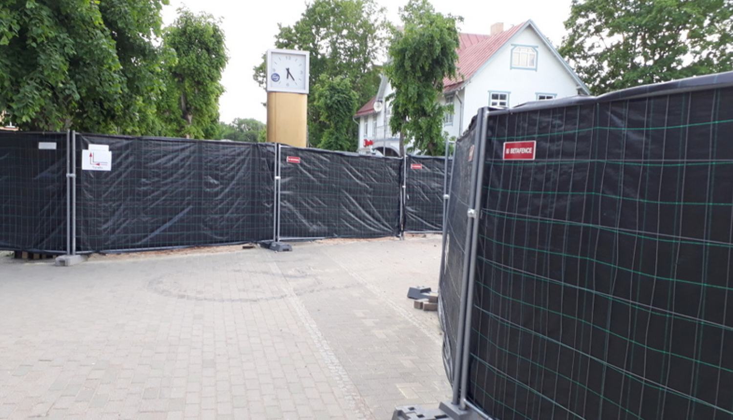 Brīvības ielas skvērā tiks veikta siltumtrases maiņa