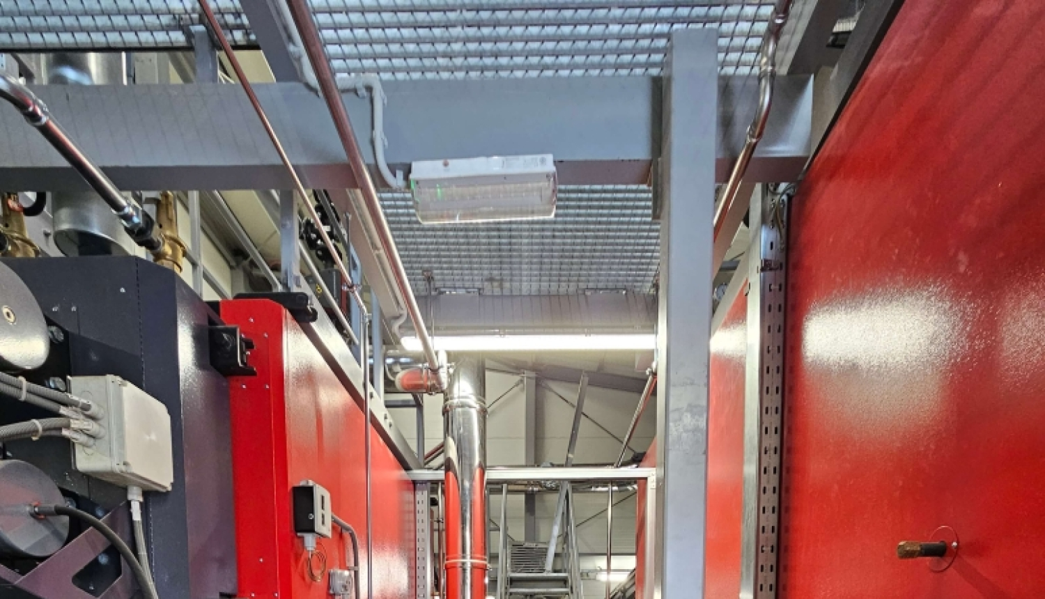 Lielvārdes šķeldas katlu māja Lielvārdē, Spīdolas ielā 12