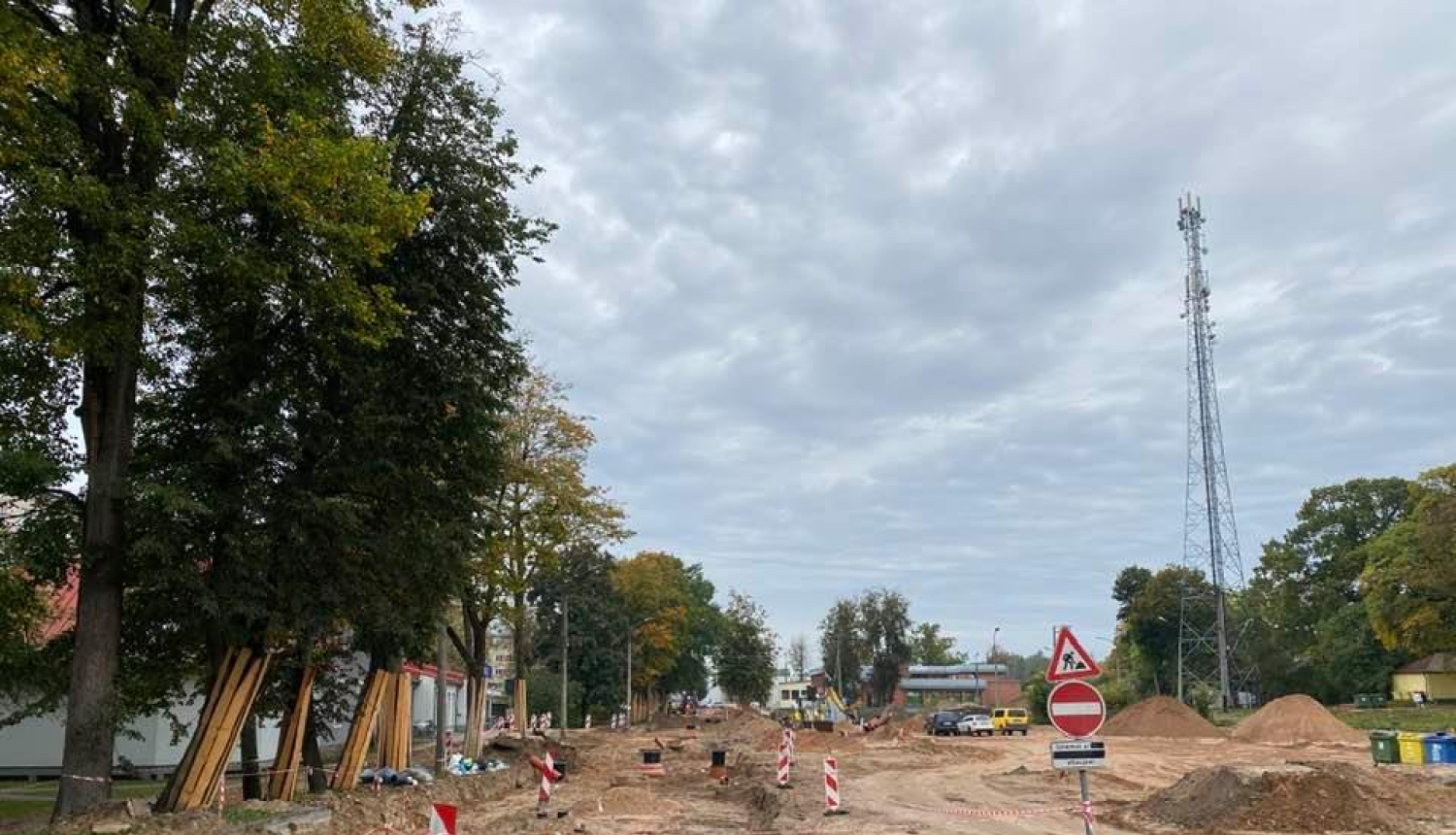 Aktuālie infrastruktūras sakārtošanas darbi novadā