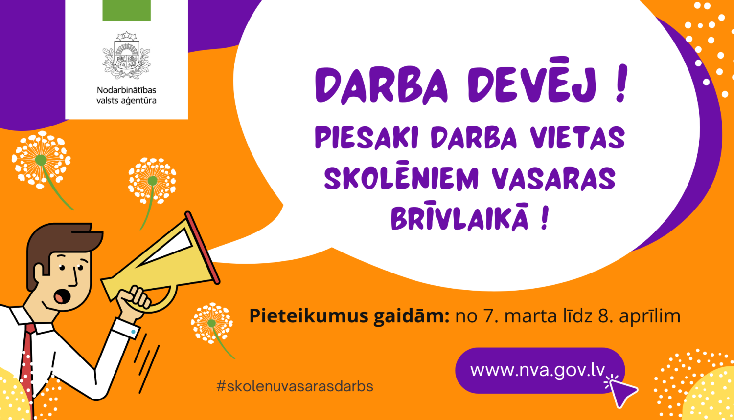 Skolēnu darbs vasarā