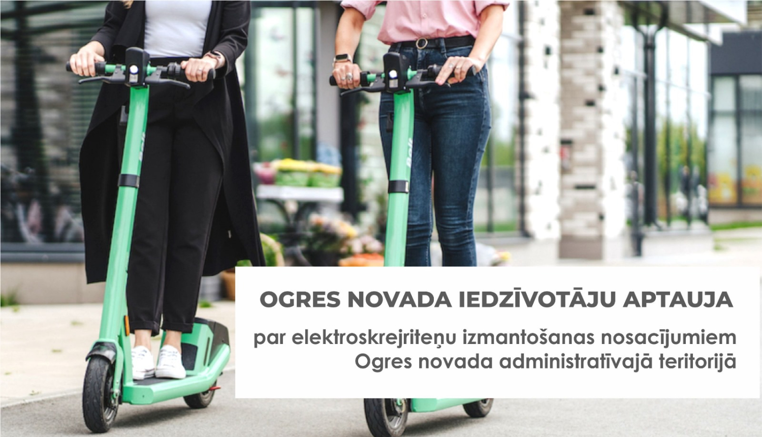 Elektroskrejriteņu aptauja