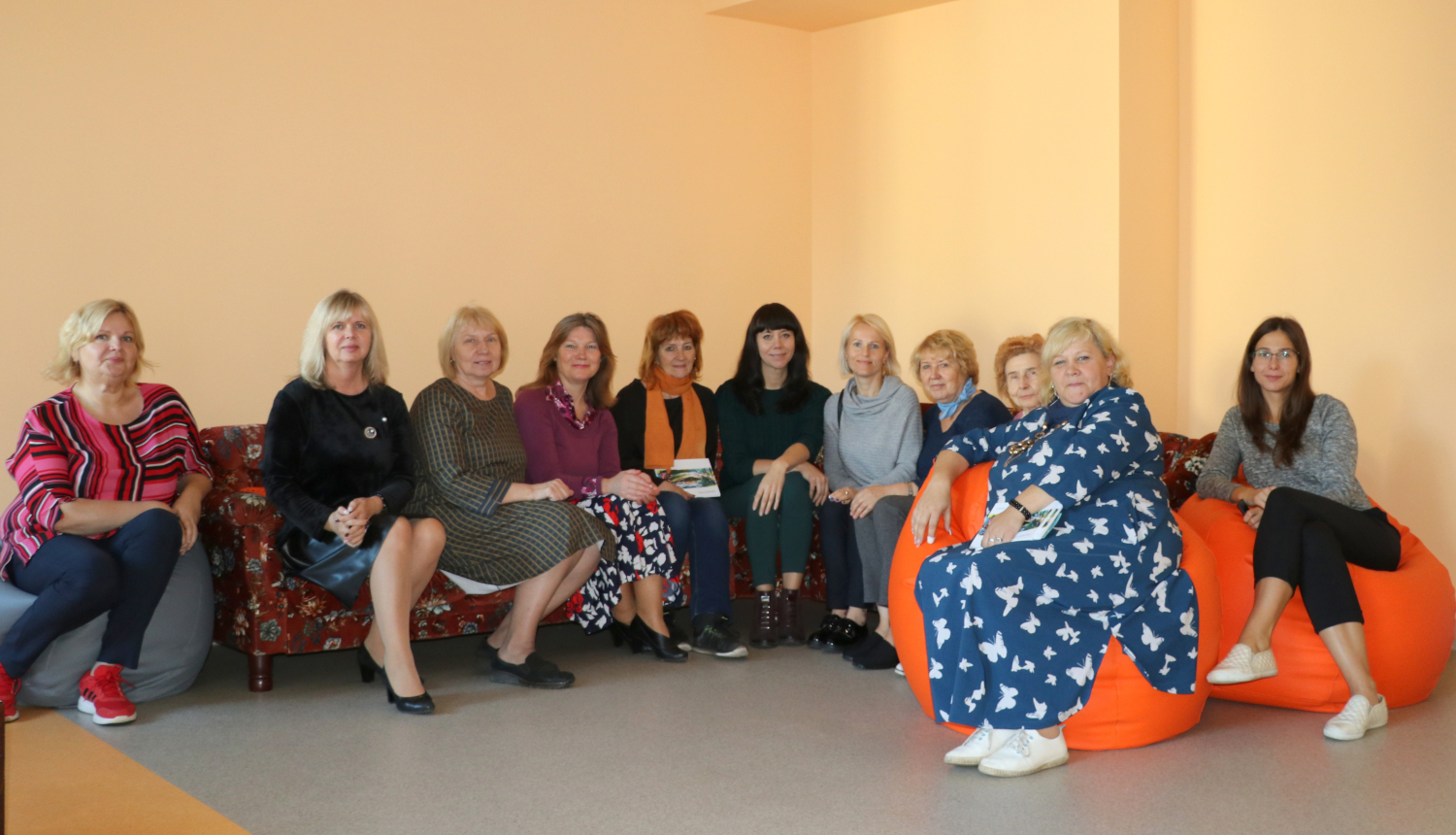 Dienas centrā „Saime” viesojas sociālie darbinieki no Līvāniem