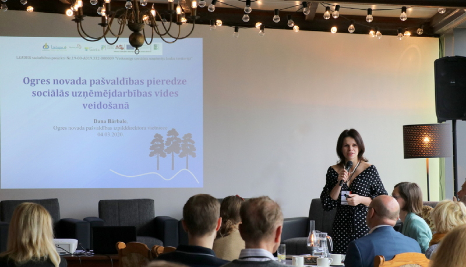Seminārā dalās pieredzē par sociālo uzņēmējdarbību Ogres novadā
