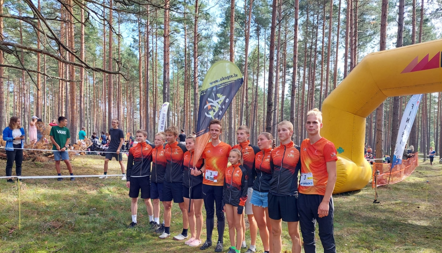 Sporta komandai 2. vieta "Klubu stafetēs"