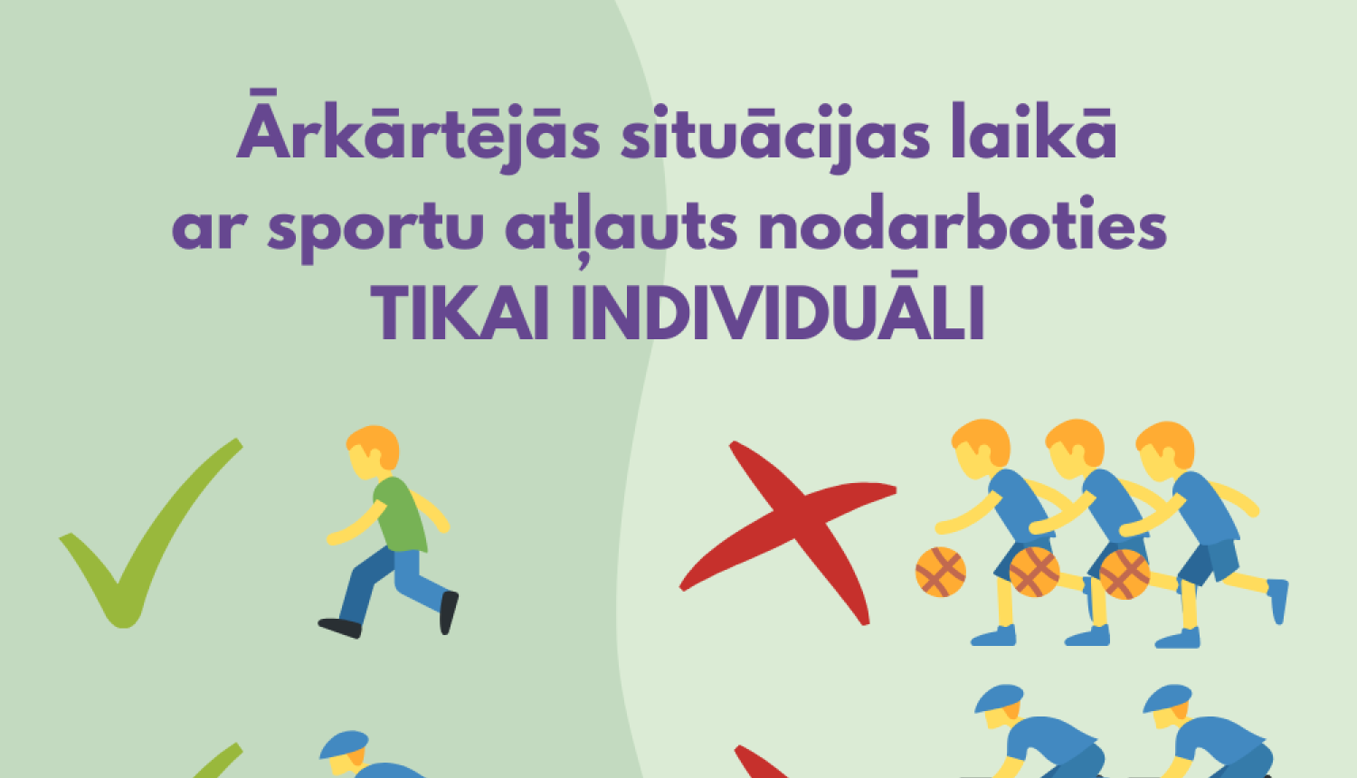 Informācija par fiziskajām aktivitātēm, pulcējoties sporta norišu vietās