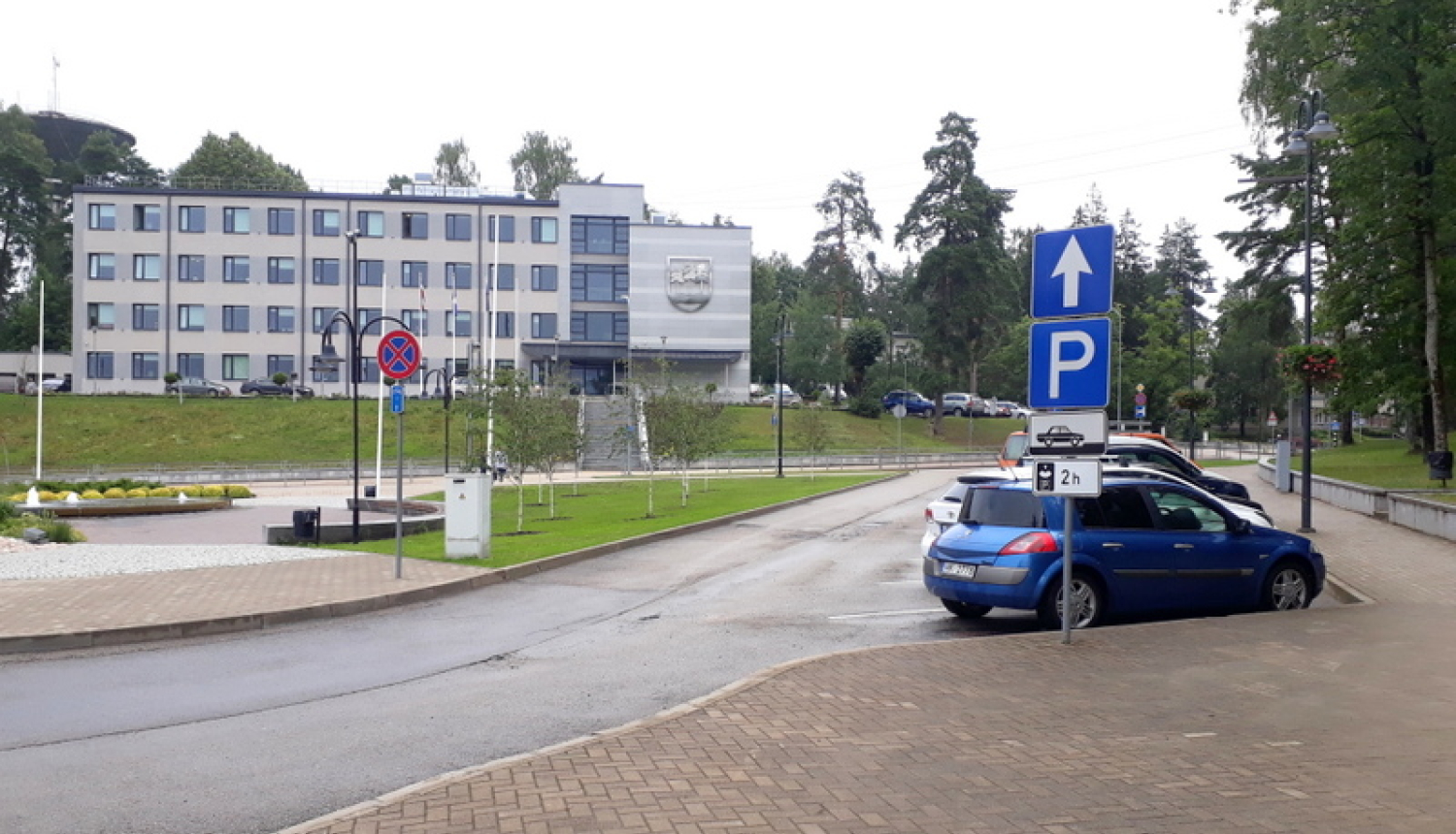 Noteikts stāvēšanas laika ierobežojums pie Baltās cielavas