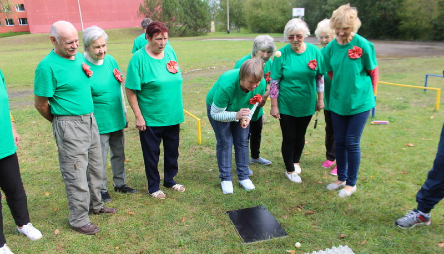 Suntažos notikuši novada senioru sporta svētki