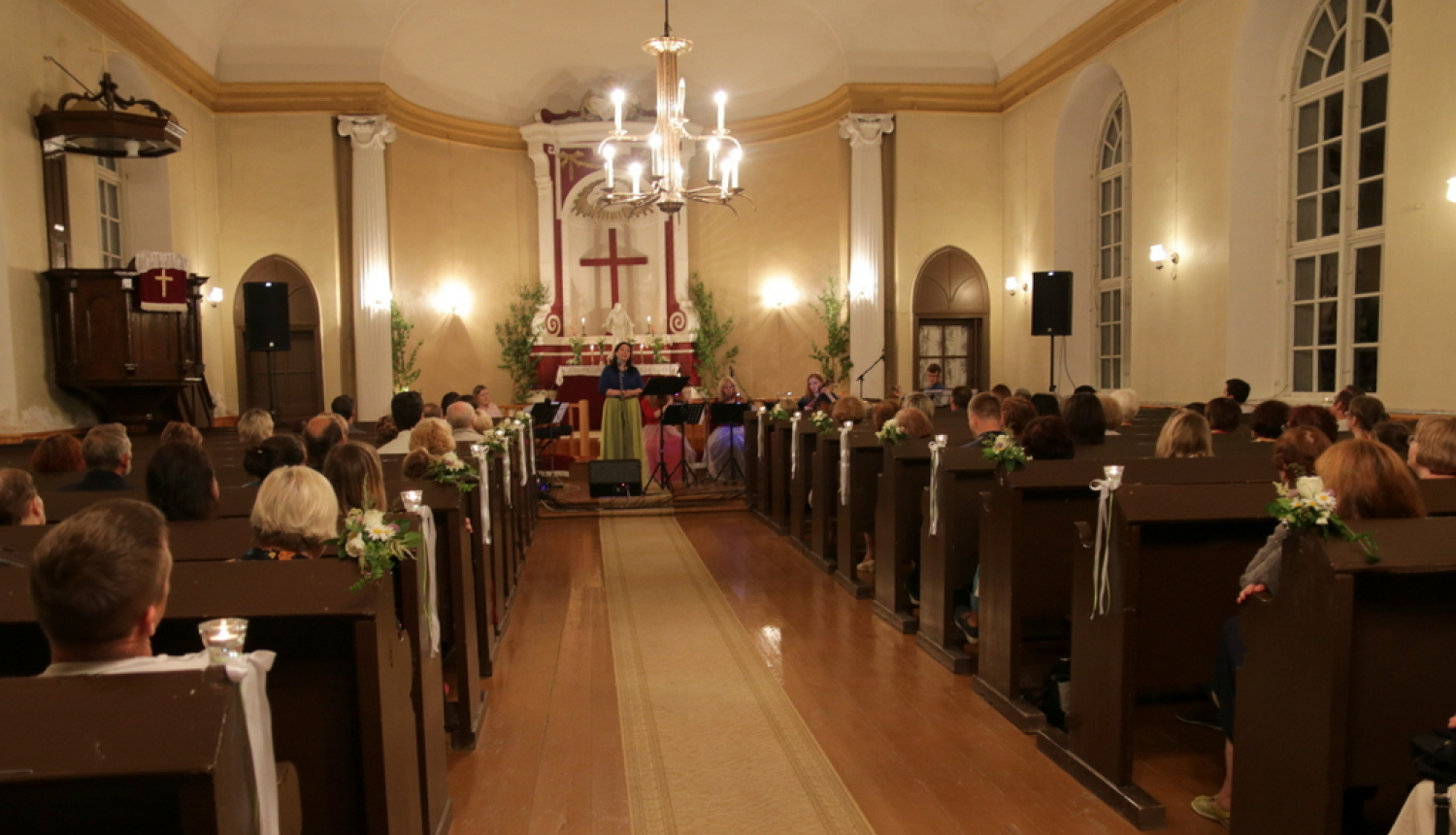 7.jūnijā Suntažu pagastā pirmo reizi norisinājās Baznīcu nakts pasākumi.