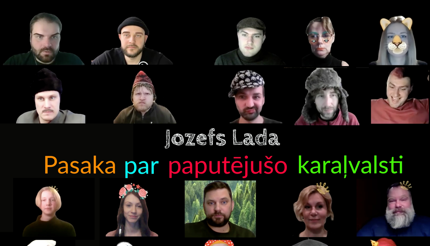 Ogres teātrī virtuāls jauniestudējums