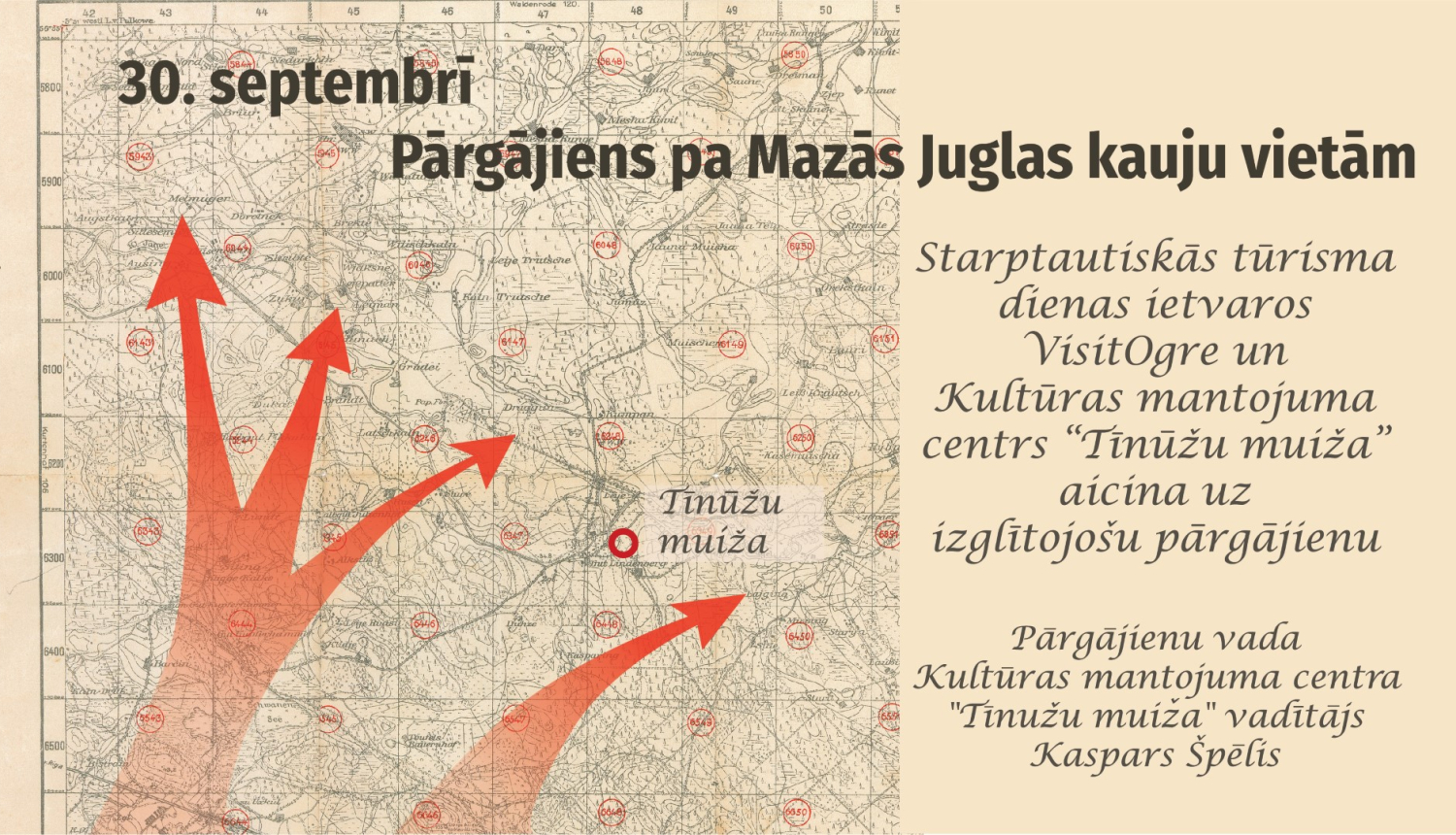 Pārgājiens pa 1917. gada Mazās Juglas kauju vietām