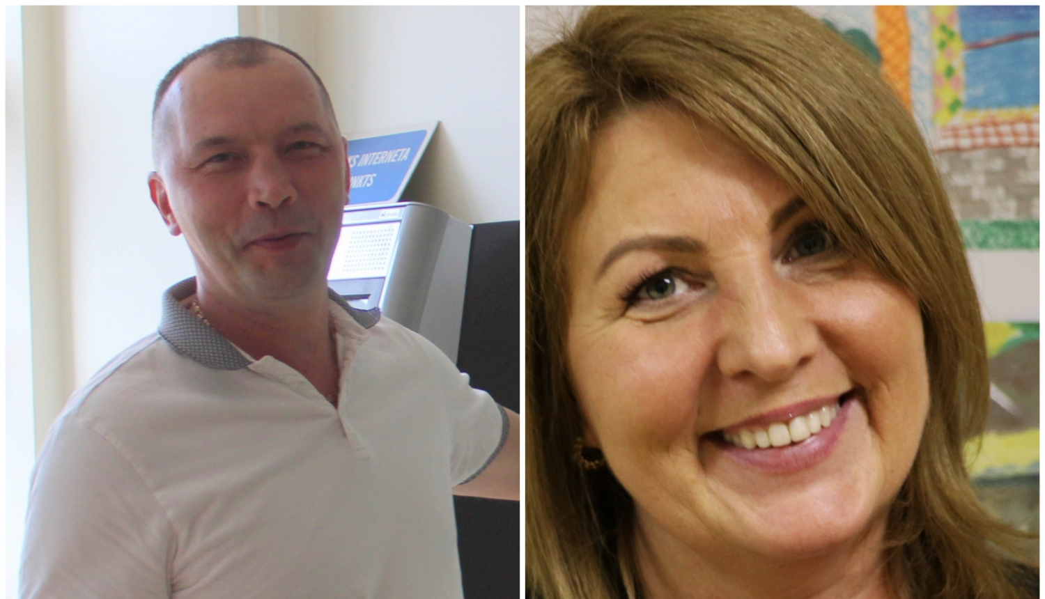 Ints Skujiņš un Inga Elme