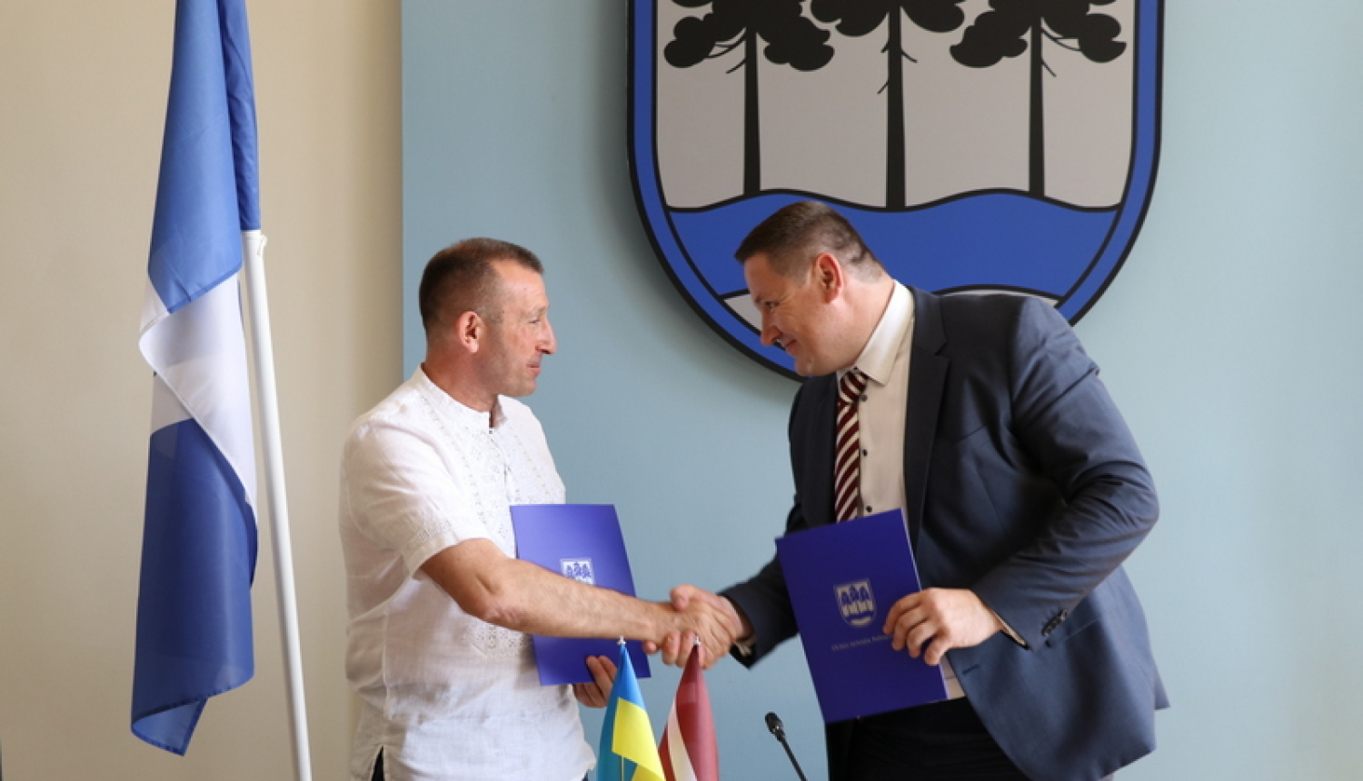 Ogre paraksta sadarbības līgumu ar Popasnu