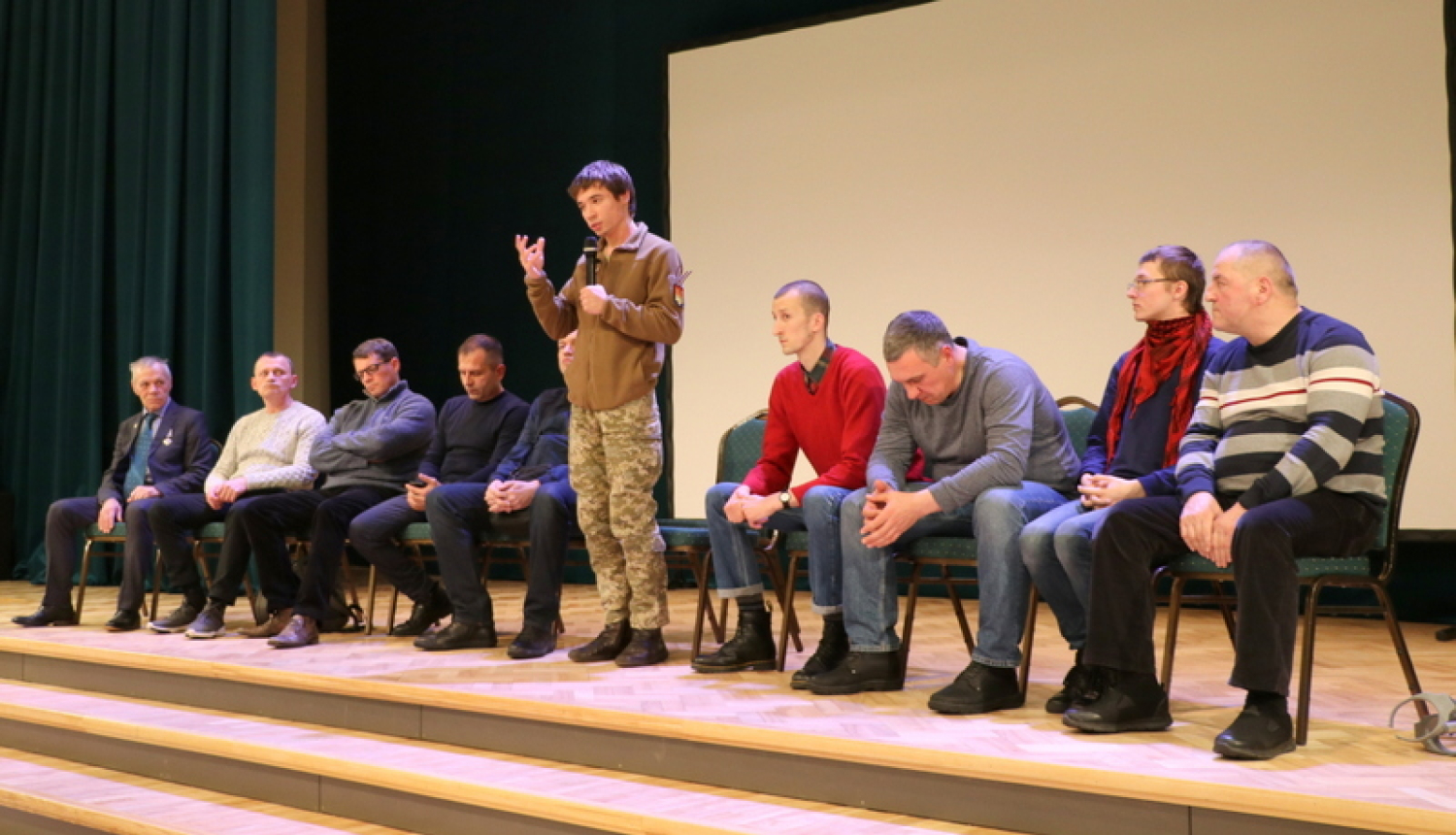 Ogrē viesojas Krievijas un Ukrainas konfliktā cietušie