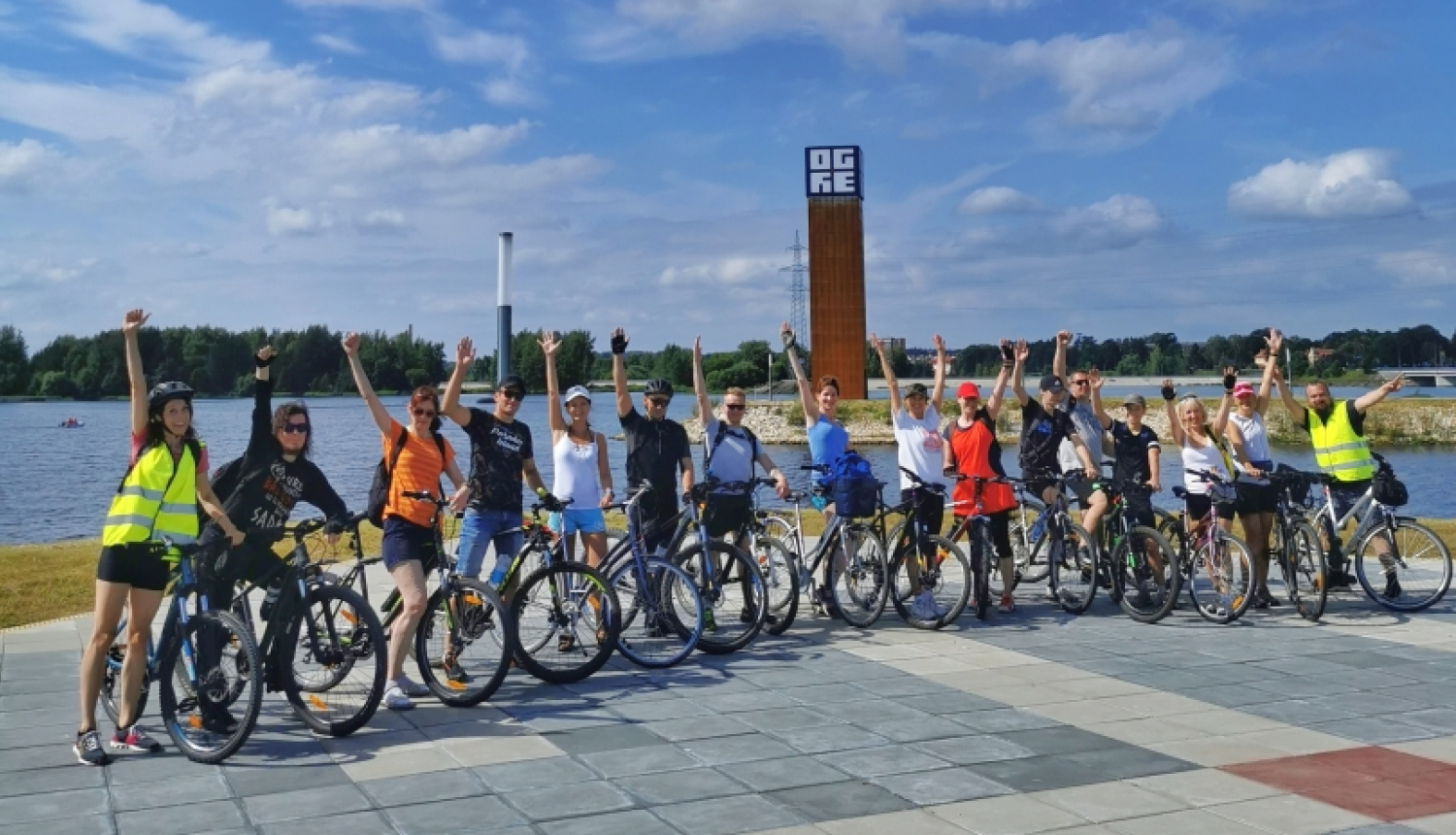Norisinājies velobrauciens Ogre-Ķegums-Ogre
