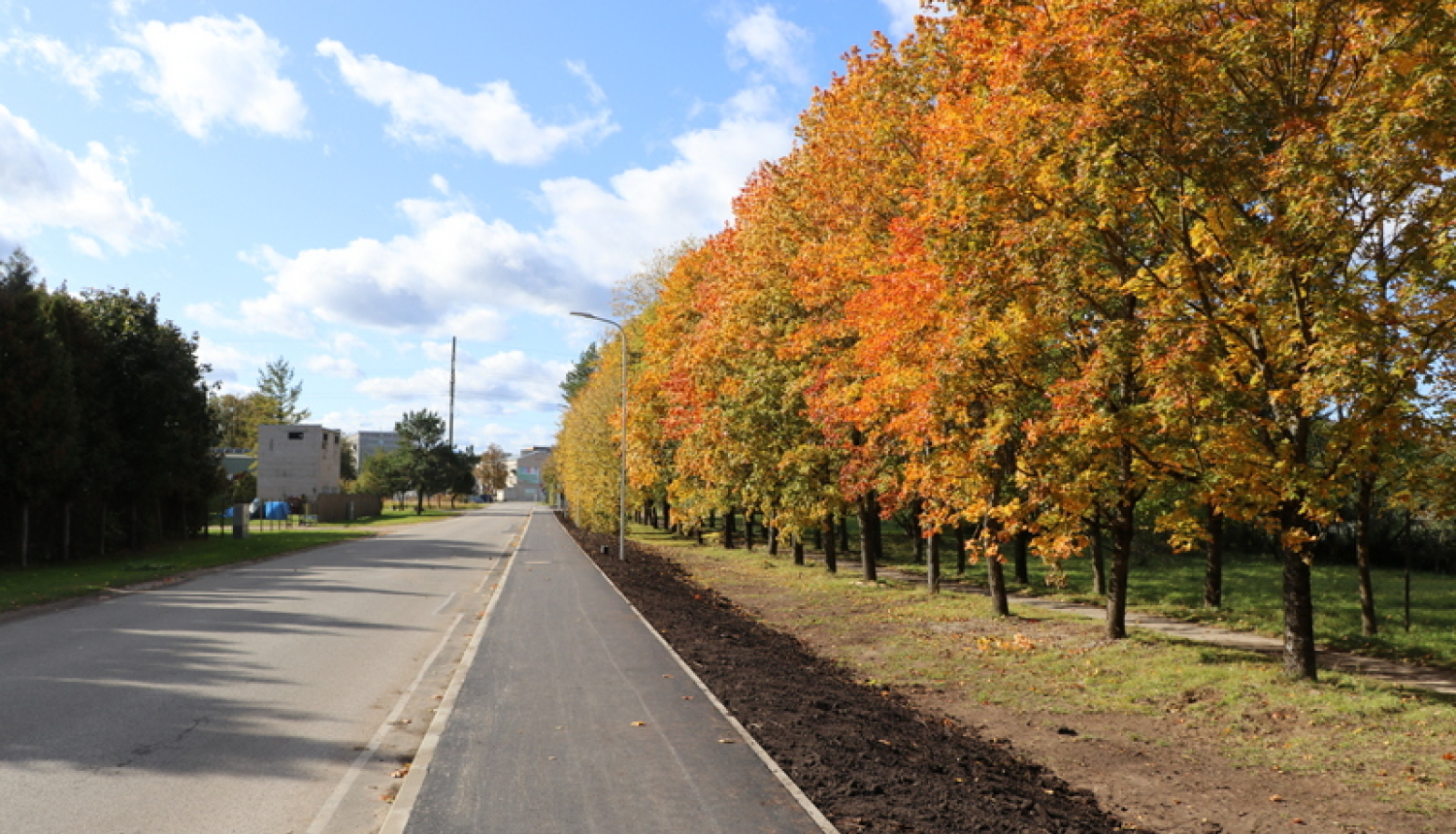 Ogres pilsētā turpinās ietvju sakārtošana