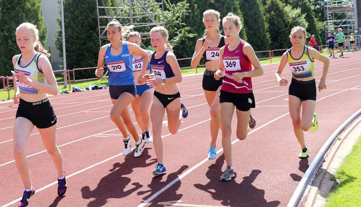 Ogres NSC jaunajiem vieglatlētiem piecas Latvijas čempionāta medaļas