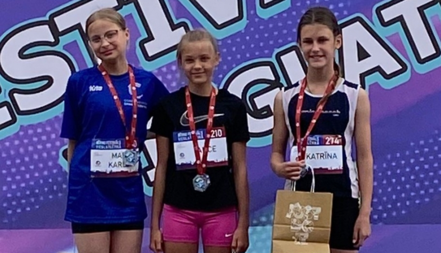 Vieglatlētikas sacensības Jelgavā. 06.2023.