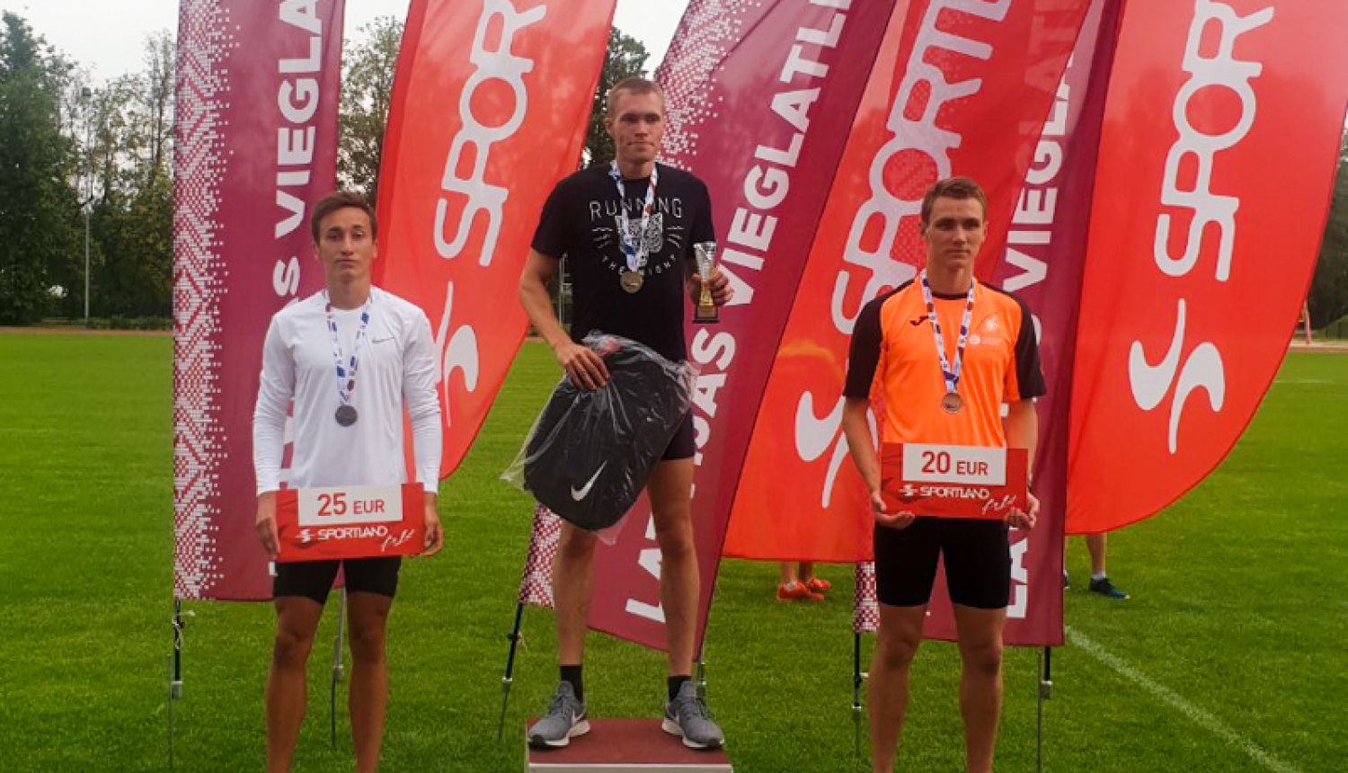 Artūrs Pastors - divkārtējs Latvijas čempions sprintā