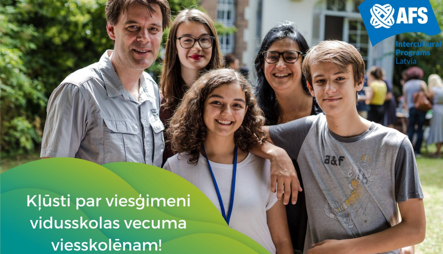 Aicinājums kļūt par viesģimeni viesksolēniem Latvijā